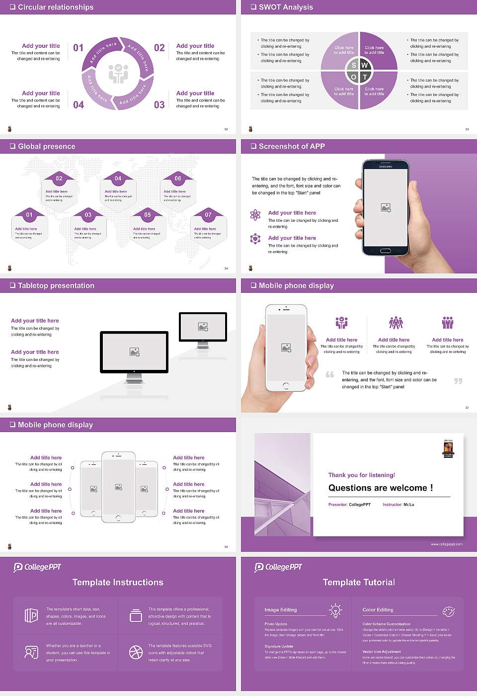 Arkansas Baptist College General Purpose PPT Template16:9 ratio PPT effect preview image5