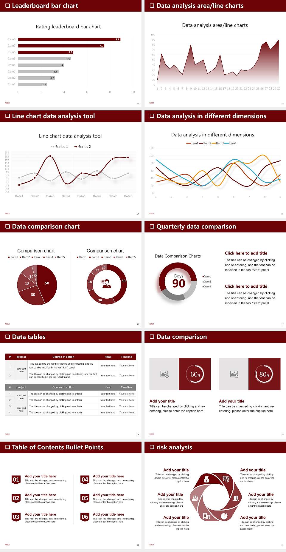 Bastyr University General Purpose PPT Template4:3 ratio PPT effect preview image4