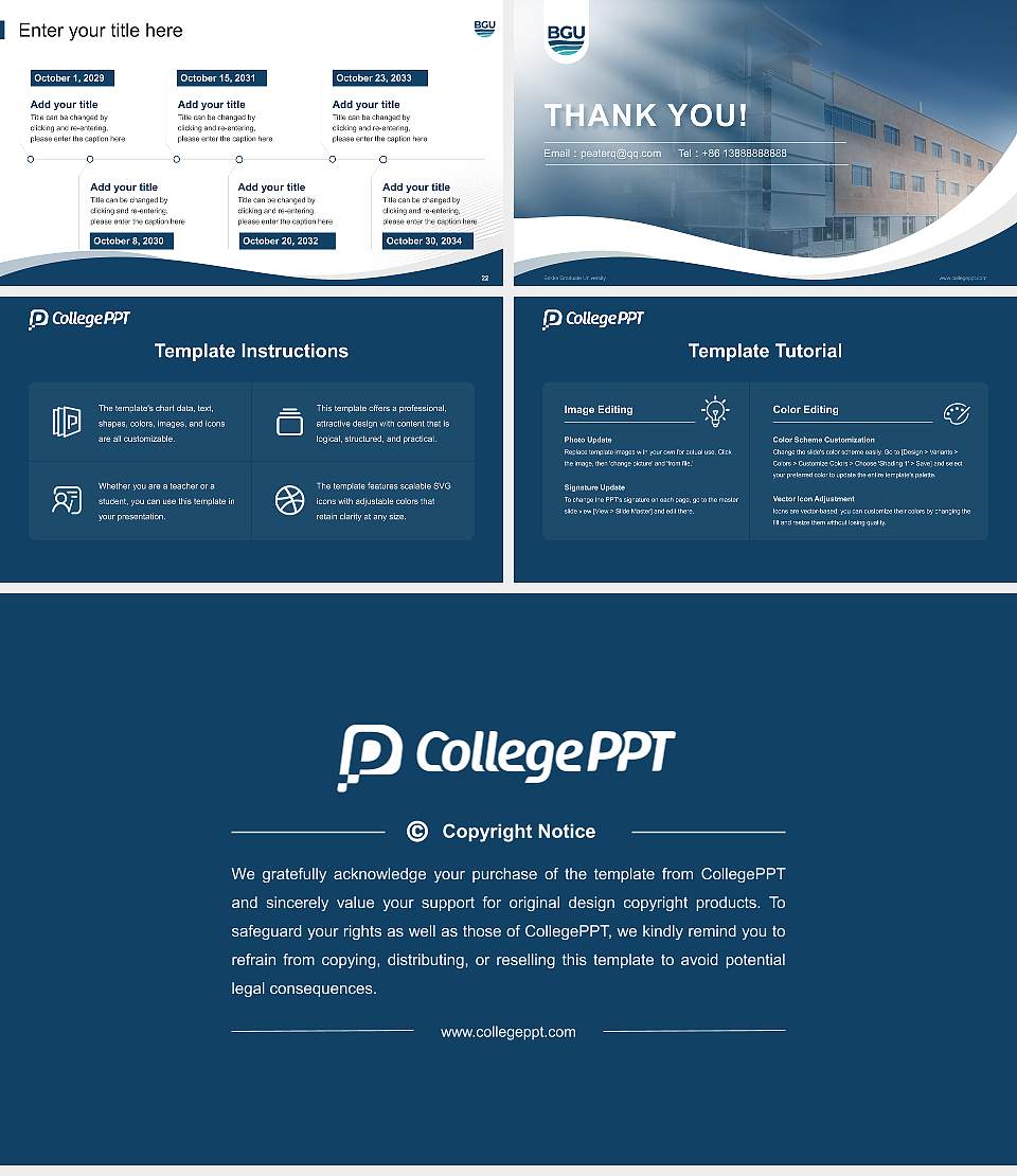 Bakke Graduate University Lecture Sharing and Networking Event PPT Template16:9 ratio PPT effect preview image4