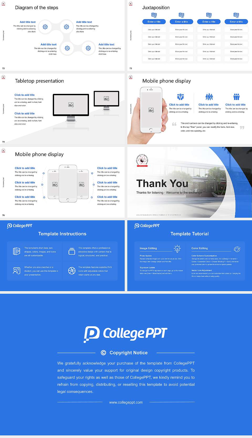 Atlantic Institute of Oriental Medicine Competition/Entrepreneurship Contest PPT Template16:9 ratio PPT effect preview image9