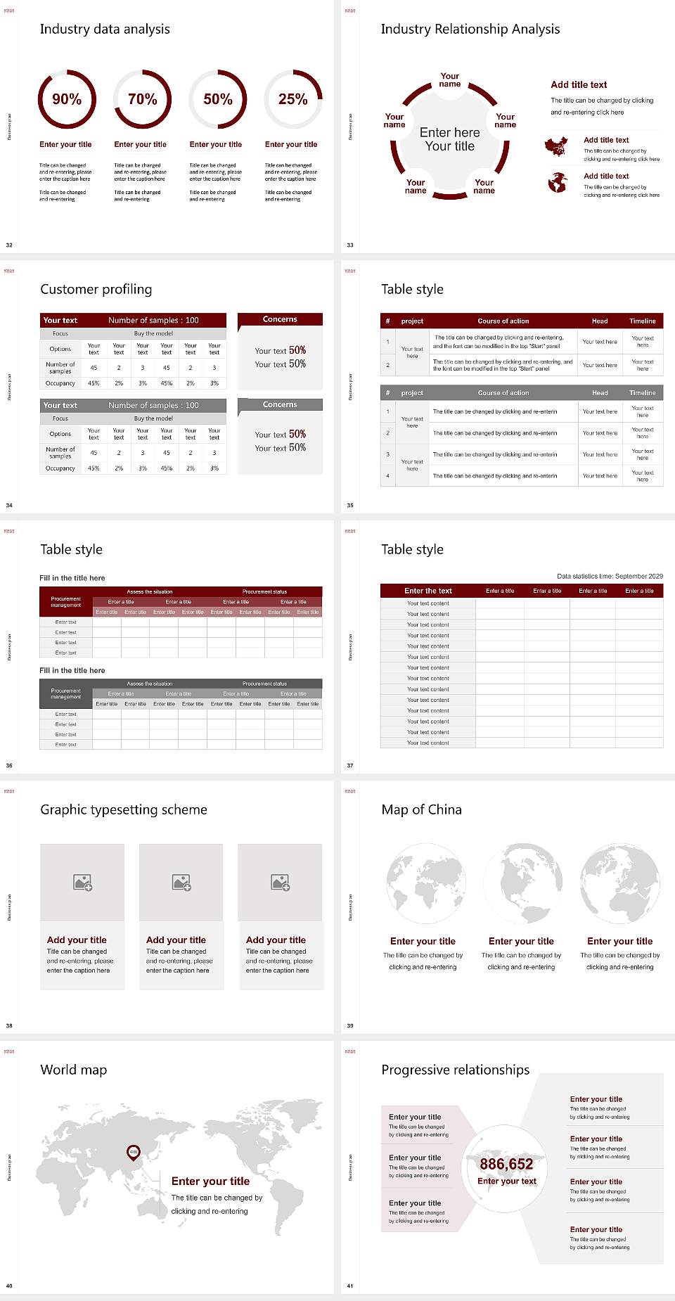 Bastyr University Competition/Entrepreneurship Contest PPT Template4:3 ratio PPT effect preview image5
