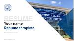 Baptist Health Sciences University सीवी PPT टेम्पलेट