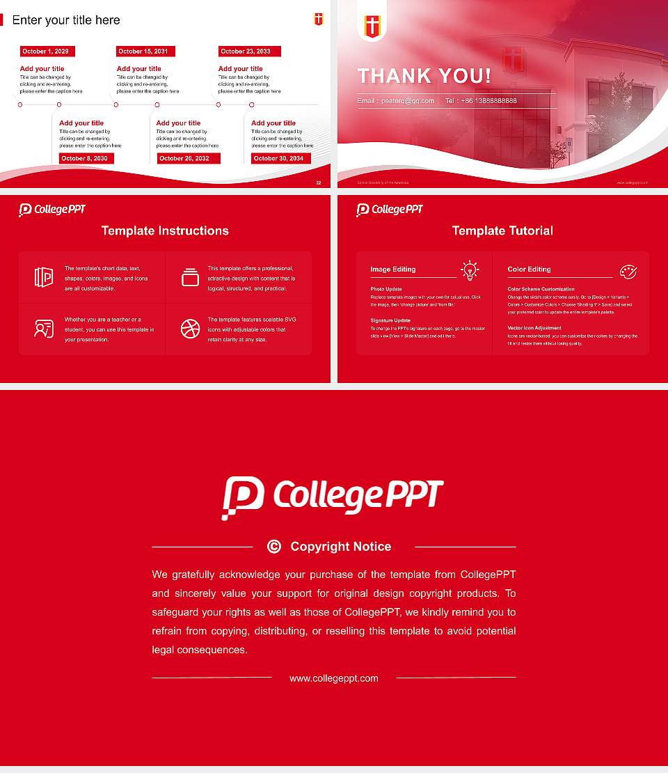 Baptist University of the Americas Lecture Sharing and Networking Event PPT Template16:9 ratio PPT effect preview image4