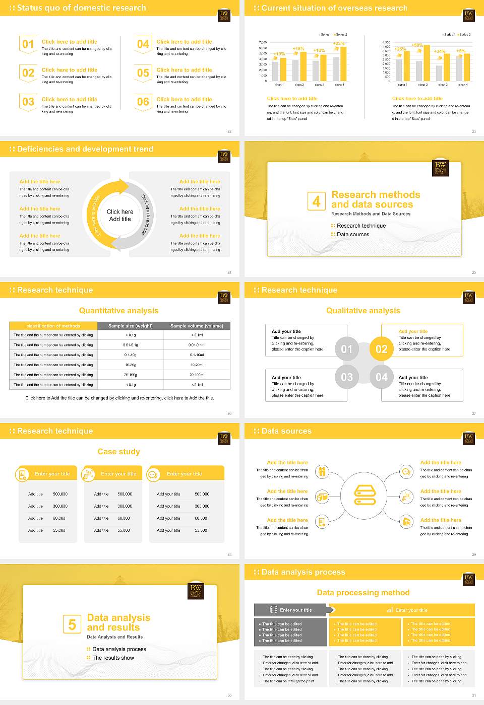 Baldwin Wallace University Graduation Thesis Defense PPT Template16:9 ratio PPT effect preview image4