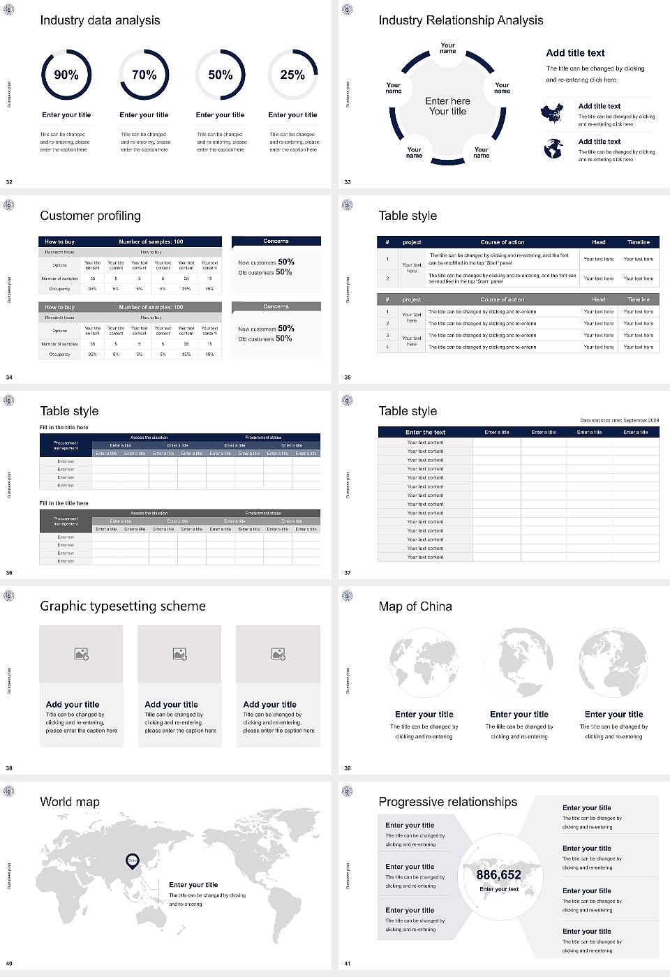 Mission University Competition/Entrepreneurship Contest PPT Template16:9 ratio PPT effect preview image5