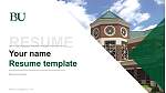 Belhaven University履歴書PPTテンプレート