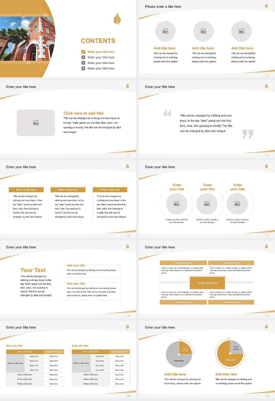 Beacon College Course/Courseware Creation PPT Template16:9 ratio PPT effect preview image2