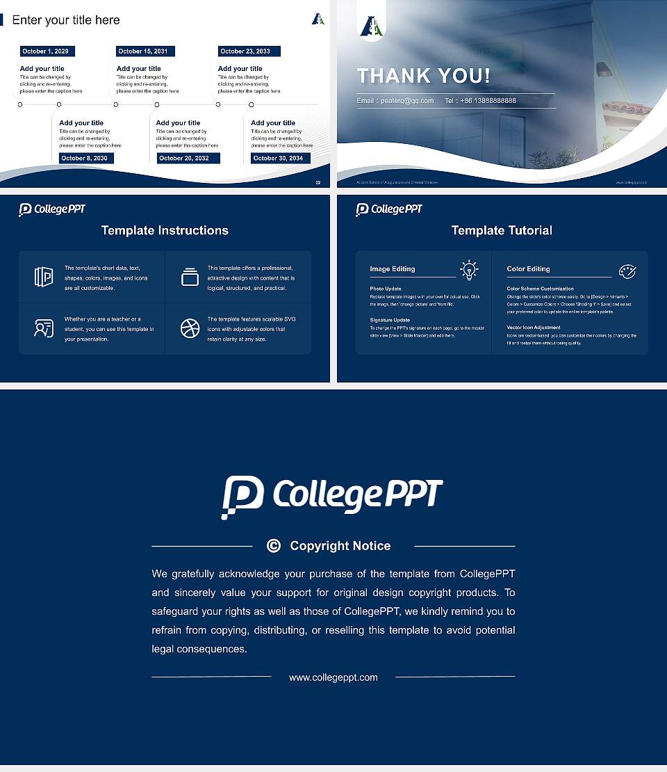 Arizona School of Acupuncture and Oriental Medicine Lecture Sharing and Networking Event PPT Template16:9 ratio PPT effect preview image4