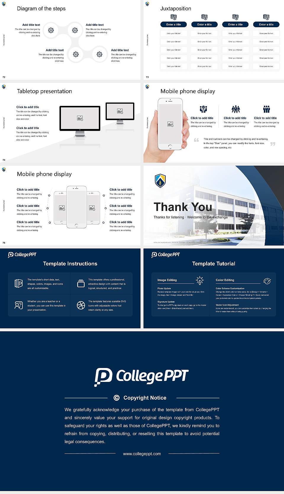 Arizona College of Nursing-Tampa Competition/Entrepreneurship Contest PPT Template16:9 ratio PPT effect preview image9