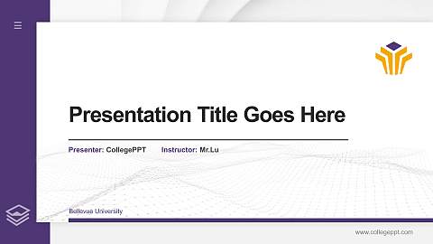 Bellevue University Thesis Proposal/Graduation Defense PPT Template