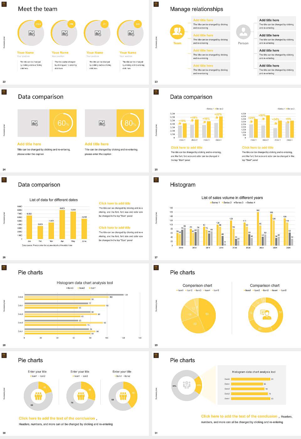 Baldwin Wallace University Competition/Entrepreneurship Contest PPT Template16:9 ratio PPT effect preview image4