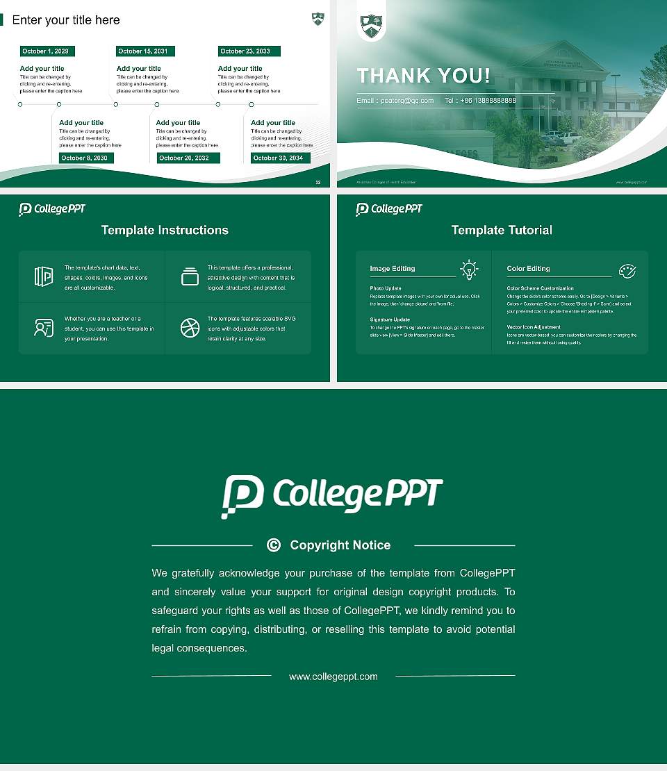 Arkansas Colleges of Health Education Lecture Sharing and Networking Event PPT Template16:9 ratio PPT effect preview image4