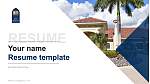 Ave Maria School of Law Resume PPT Template