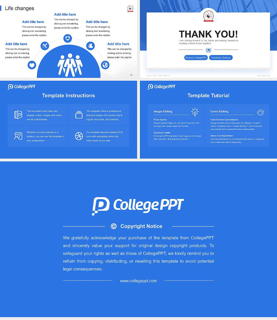 Atlantic Institute of Oriental Medicine National Scholarship Defense PPT Template16:9 ratio PPT effect preview image4