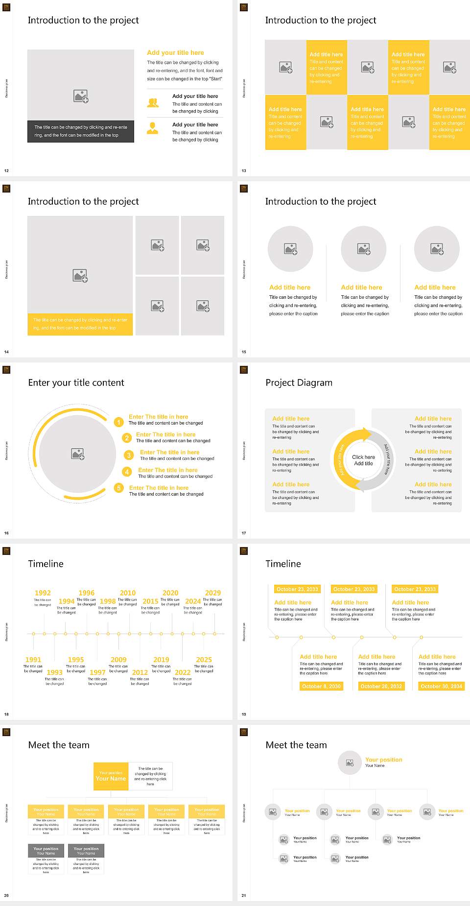 Baldwin Wallace University Competition/Entrepreneurship Contest PPT Template4:3 ratio PPT effect preview image3