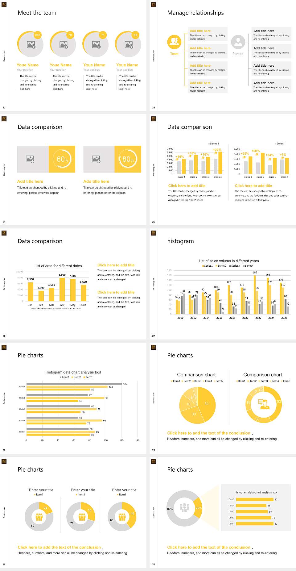 Baldwin Wallace University Competition/Entrepreneurship Contest PPT Template4:3 ratio PPT effect preview image4
