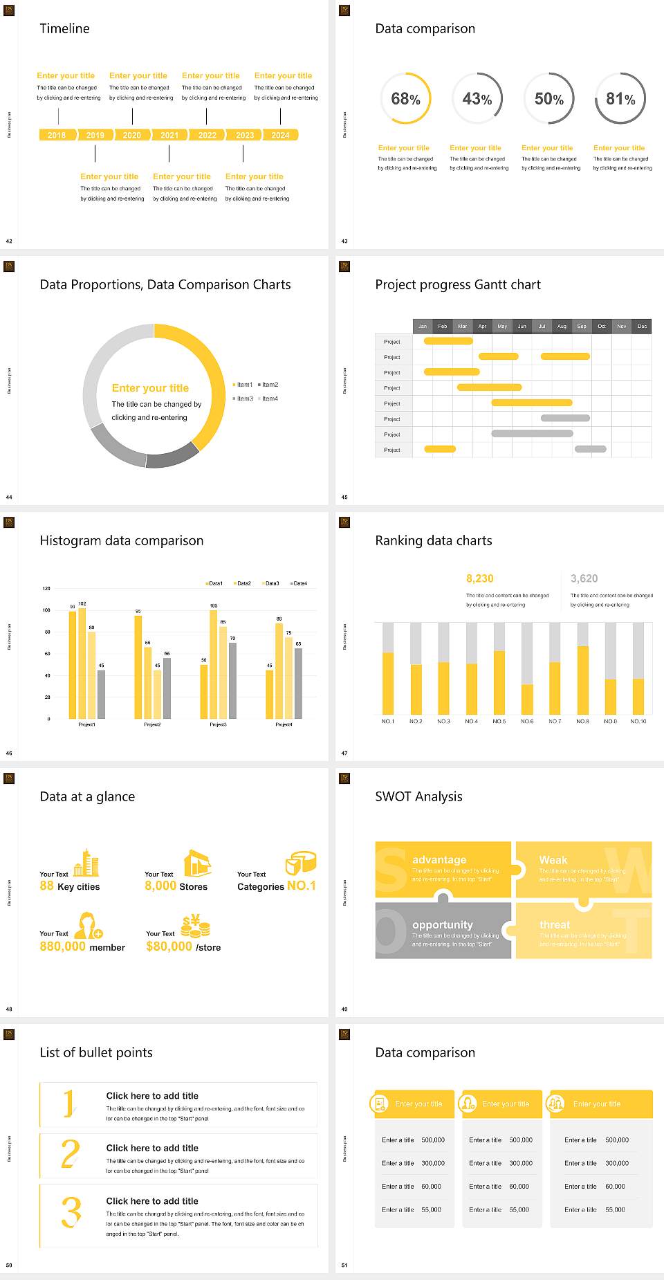 Baldwin Wallace University Competition/Entrepreneurship Contest PPT Template4:3 ratio PPT effect preview image6