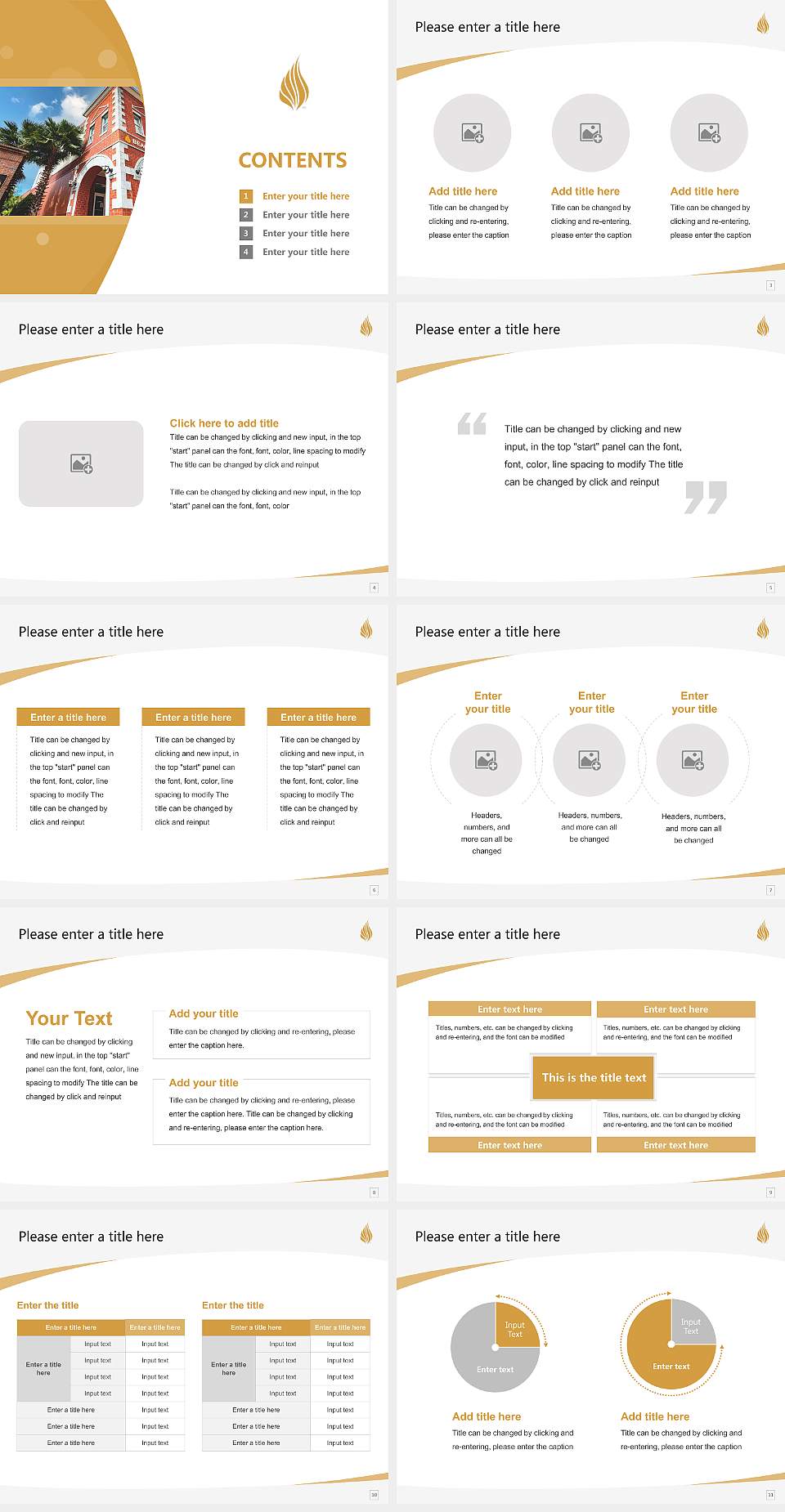 Beacon College Course/Courseware Creation PPT Template4:3 ratio PPT effect preview image2