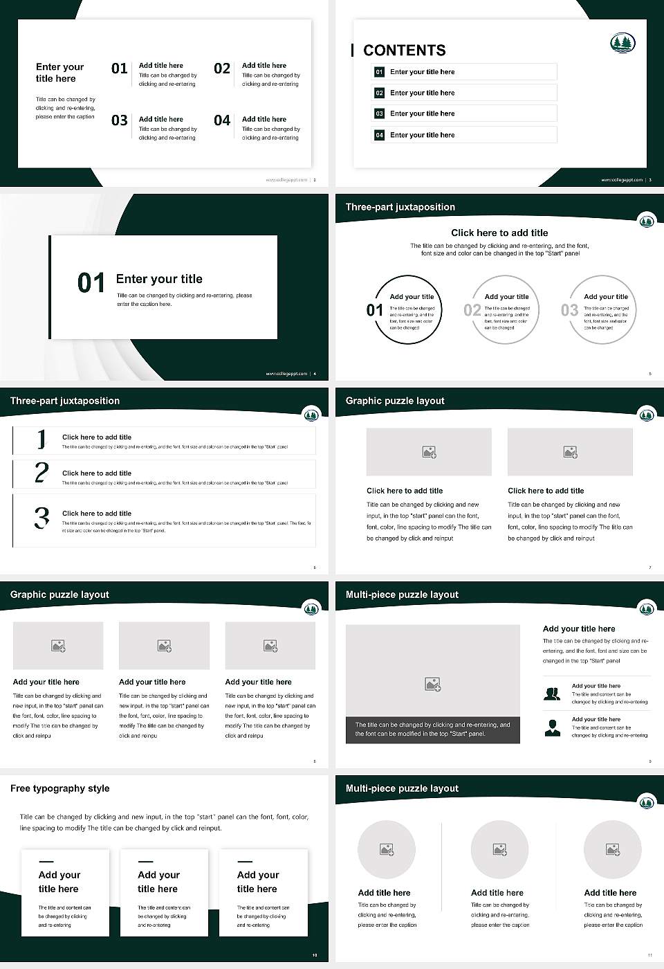 Bemidji State University Academic Presentation/Research Findings Report PPT Template16:9 ratio PPT effect preview image2