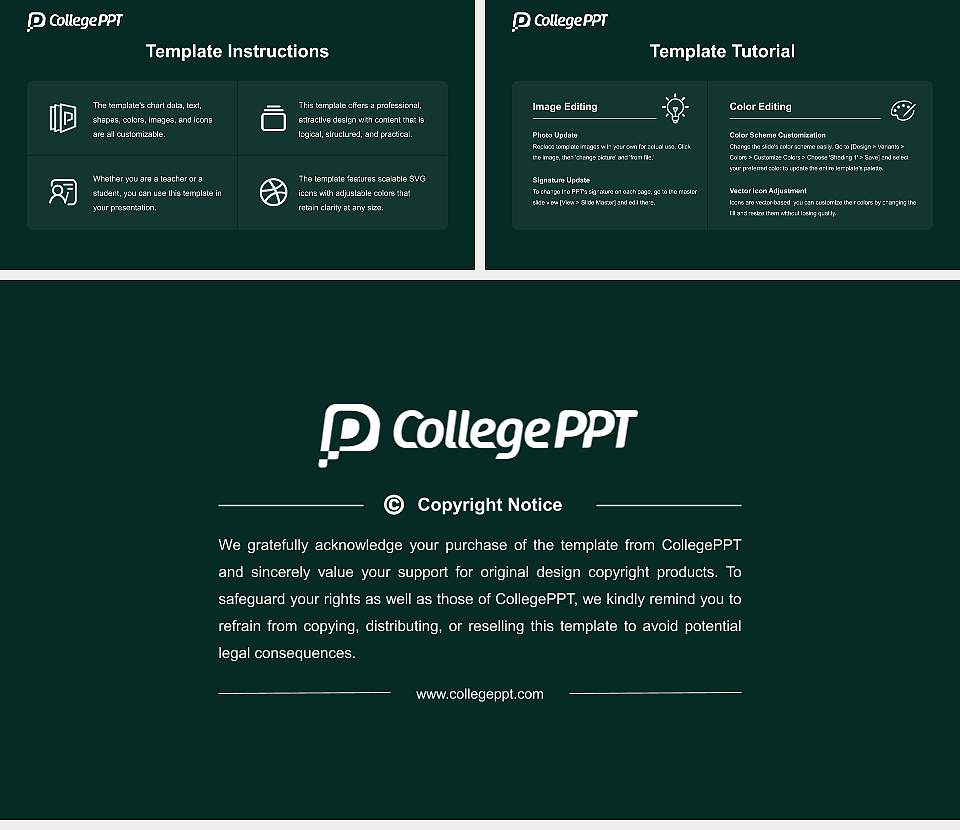 Bemidji State University Academic Presentation/Research Findings Report PPT Template16:9 ratio PPT effect preview image5
