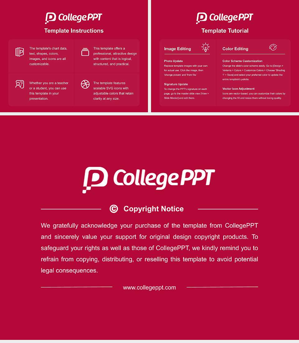 Benedictine College Course/Courseware Creation PPT Template4:3 ratio PPT effect preview image5