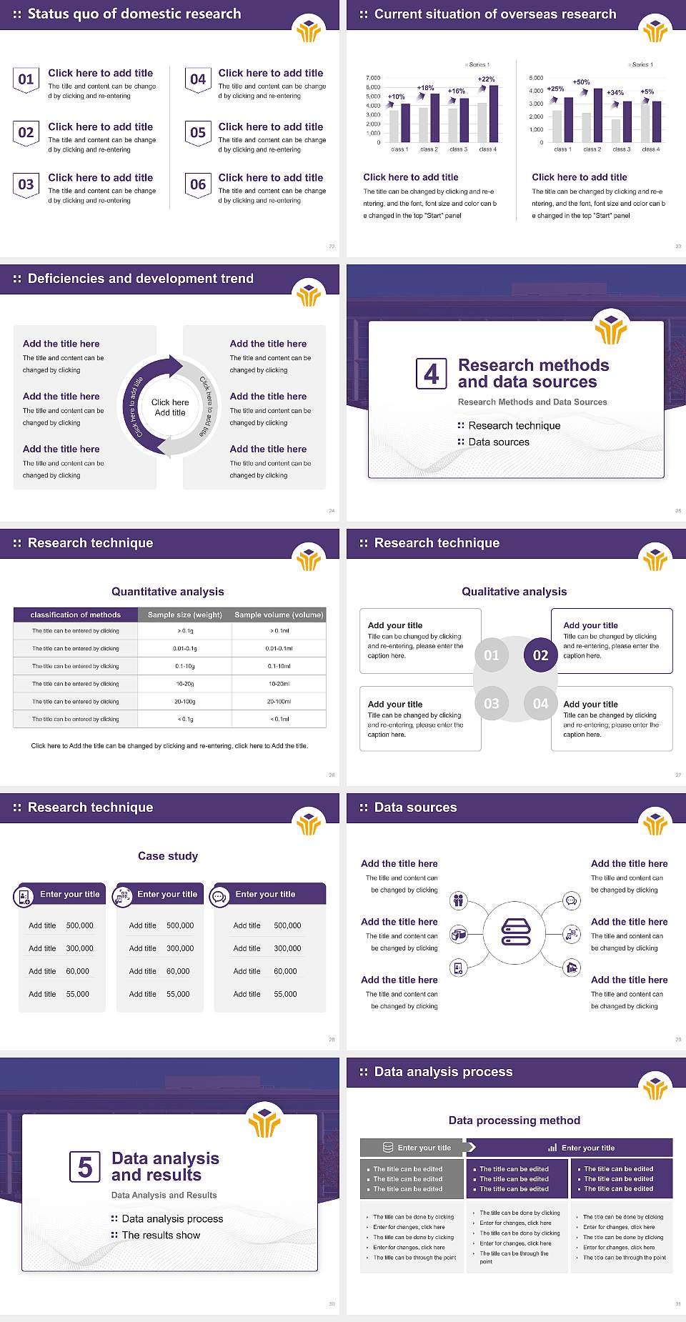 Bellevue University Graduation Thesis Defense PPT Template4:3 ratio PPT effect preview image4