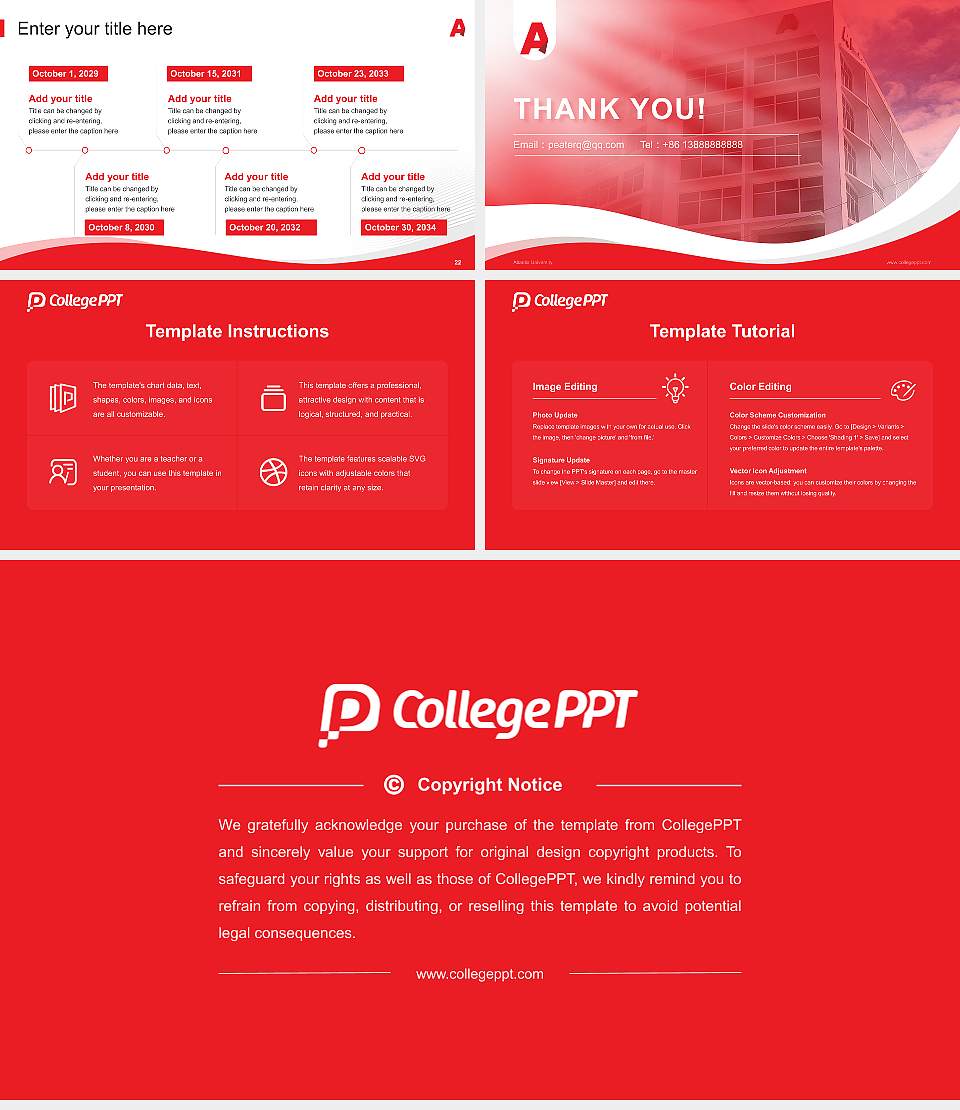 Atlantis University Lecture Sharing and Networking Event PPT Template16:9 ratio PPT effect preview image4