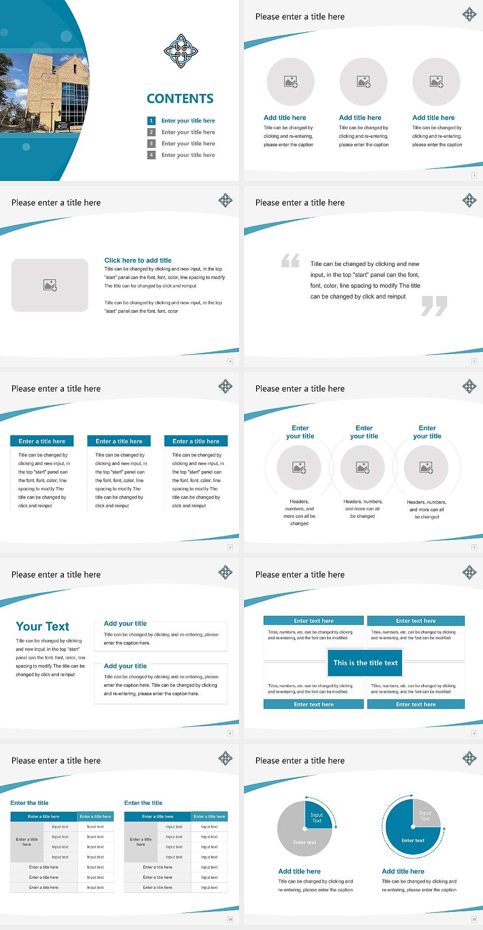 Austin Presbyterian Theological Seminary Course/Courseware Creation PPT Template4:3 ratio PPT effect preview image2
