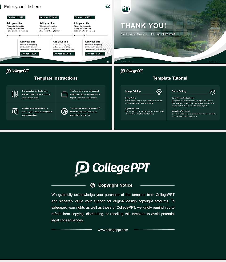Bemidji State University Lecture Sharing and Networking Event PPT Template16:9 ratio PPT effect preview image4