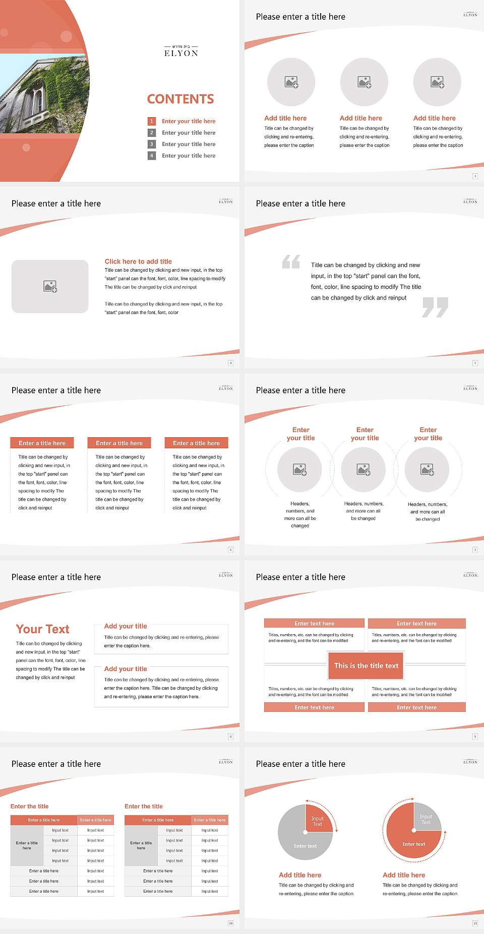 Bais Medrash Elyon Course/Courseware Creation PPT Template4:3 ratio PPT effect preview image2