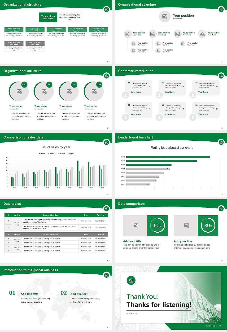 Ave Maria University Academic Presentation/Research Findings Report PPT Template16:9 ratio PPT effect preview image4