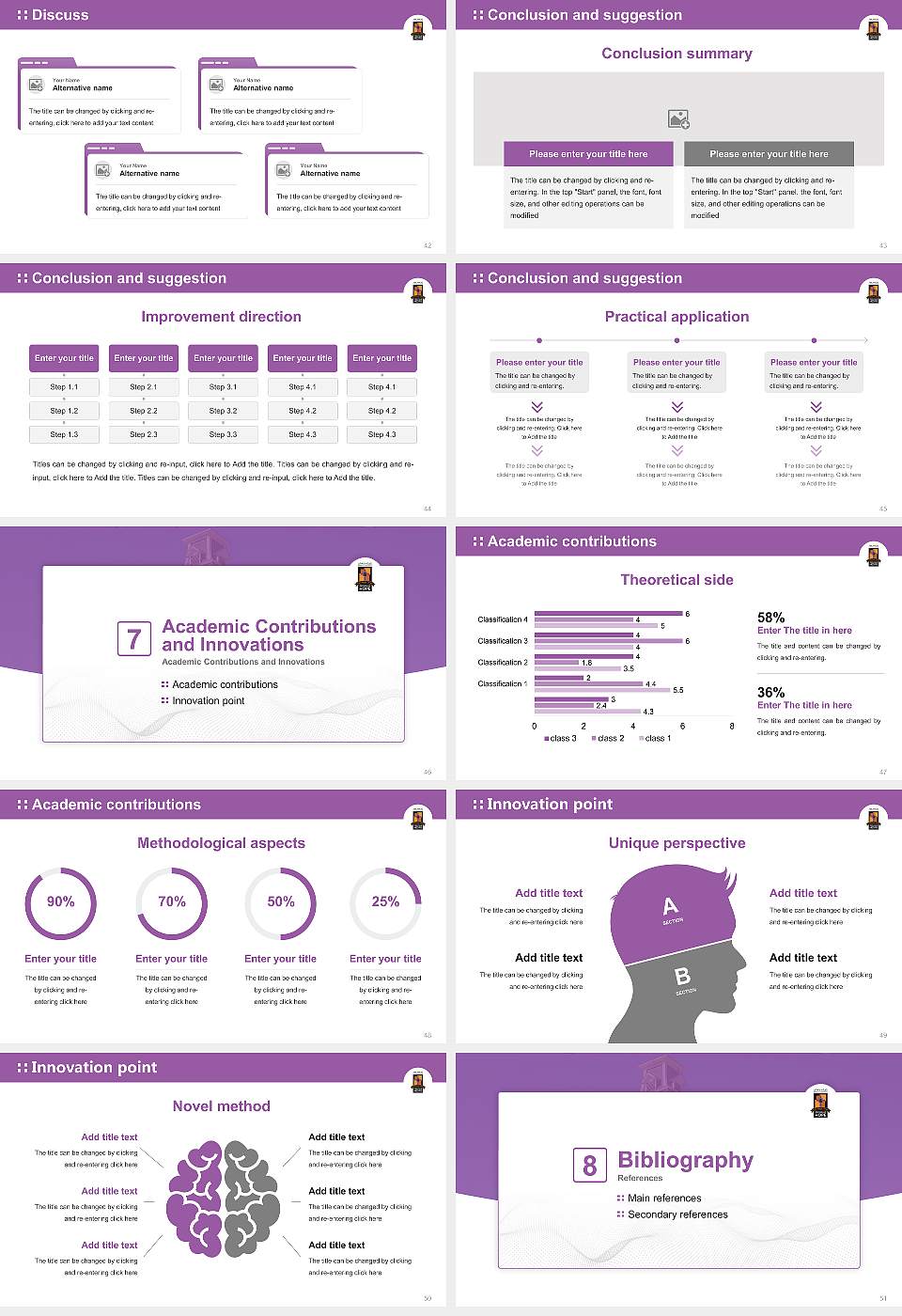 Arkansas Baptist College Graduation Thesis Defense PPT Template16:9 ratio PPT effect preview image6