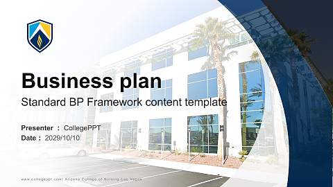 Arizona College of Nursing-Las Vegas Competition/Entrepreneurship Contest PPT Template
