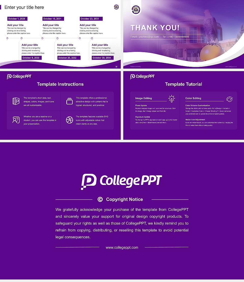 Ashland University Lecture Sharing and Networking Event PPT Template16:9 ratio PPT effect preview image4