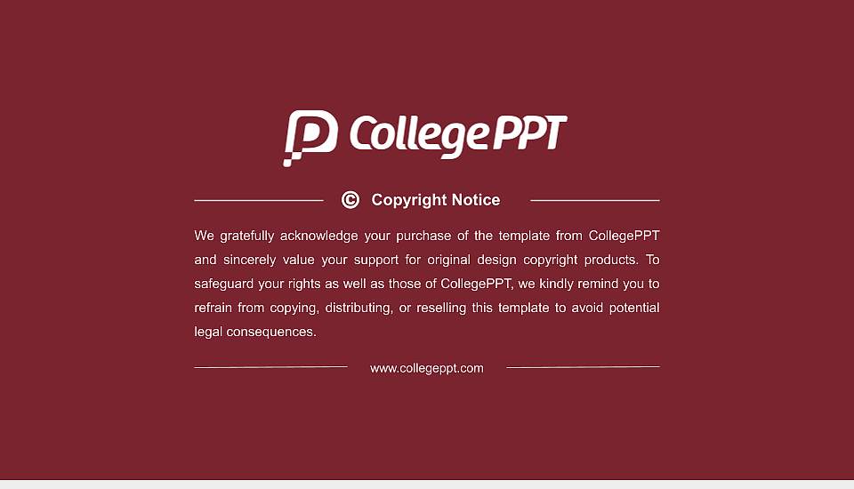 Bay Path University Resume PPT Template16:9 ratio PPT effect preview image5