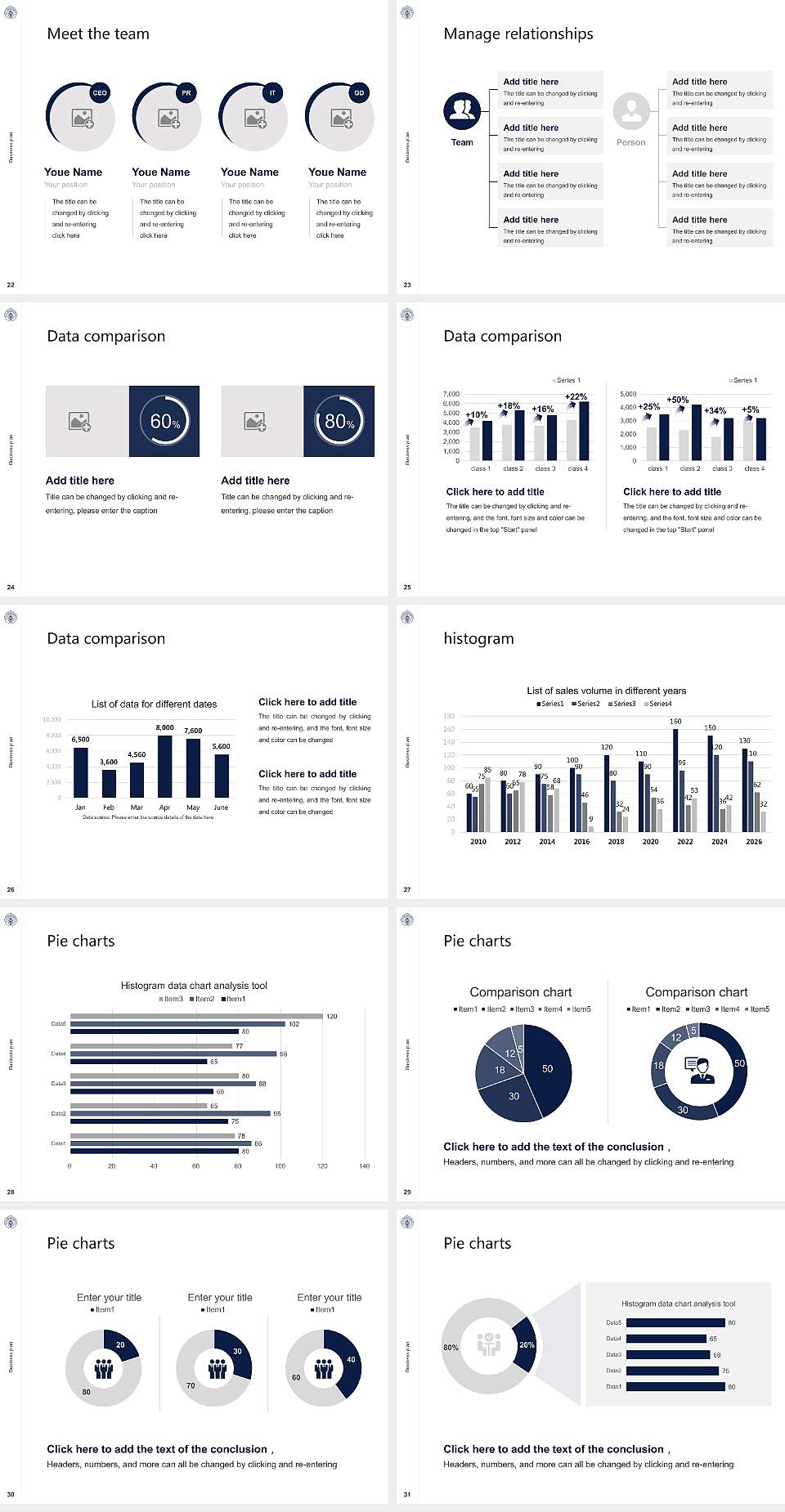 Mission University Competition/Entrepreneurship Contest PPT Template4:3 ratio PPT effect preview image4