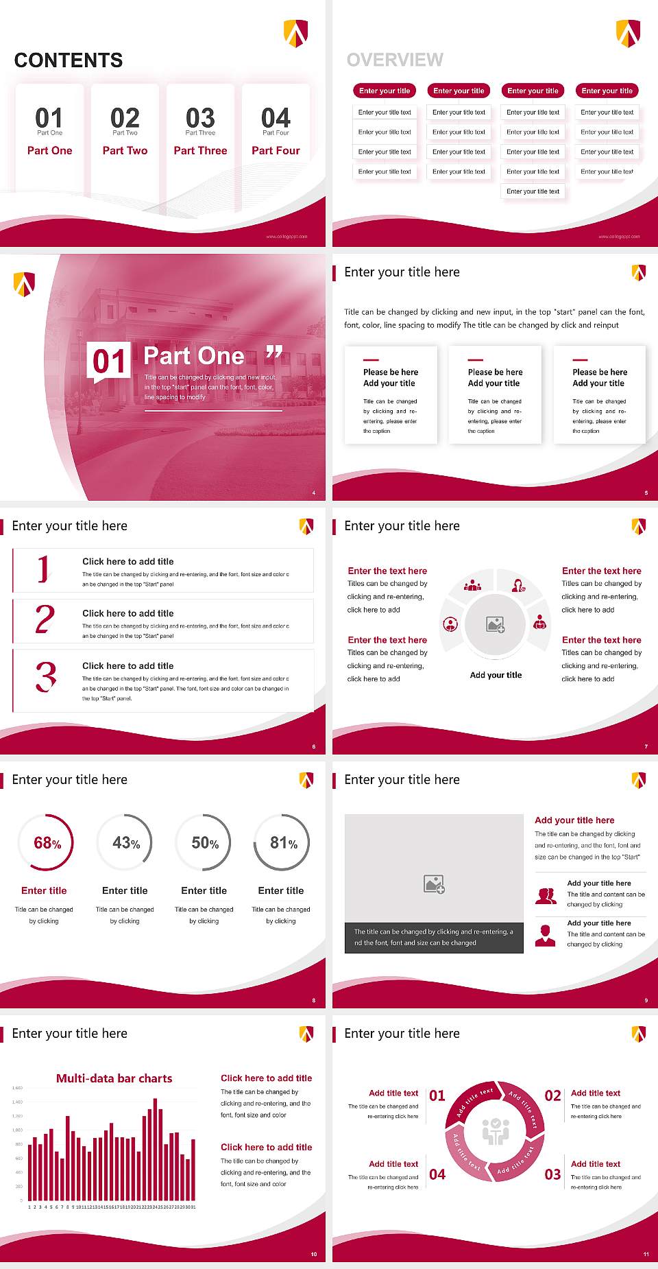Austin College Lecture Sharing and Networking Event PPT Template4:3 ratio PPT effect preview image2