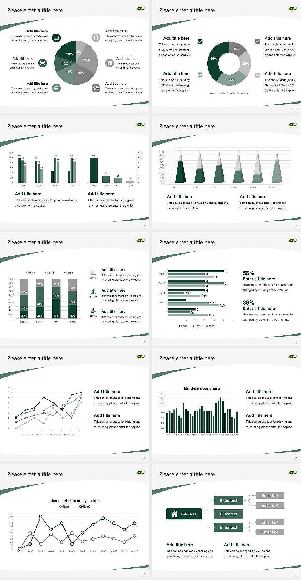 Arkansas Tech University Course/Courseware Creation PPT Template4:3 ratio PPT effect preview image3