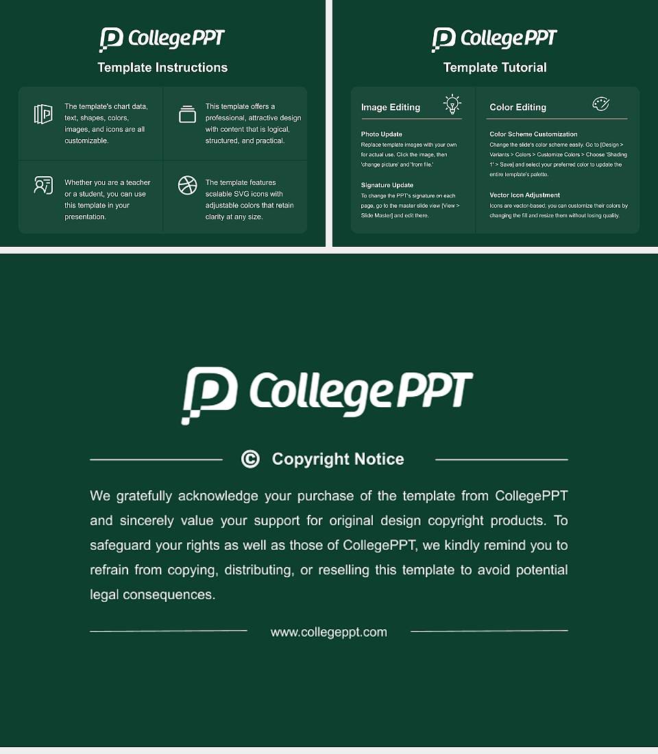 Arkansas Tech University Course/Courseware Creation PPT Template4:3 ratio PPT effect preview image5