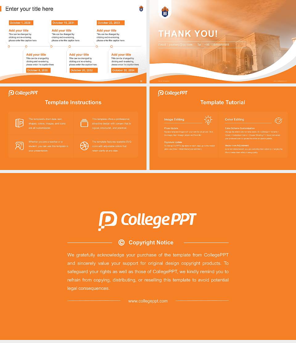 Baker University Lecture Sharing and Networking Event PPT Template16:9 ratio PPT effect preview image4