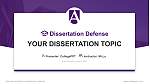 Avila University Disputation Powerpoint Vorlage