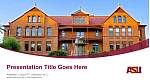 Arizona State University Course/Courseware Creation PPT Template