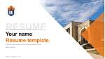 Baker University Resume PPT Template