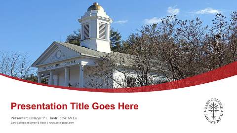 Bard College at Simon’S Rock Course/Courseware Creation PPT Template