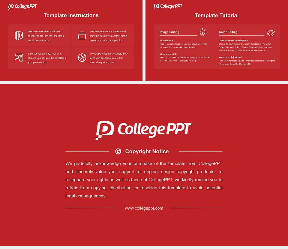 Bard College at Simon’S Rock Course/Courseware Creation PPT Template16:9 ratio PPT effect preview image5