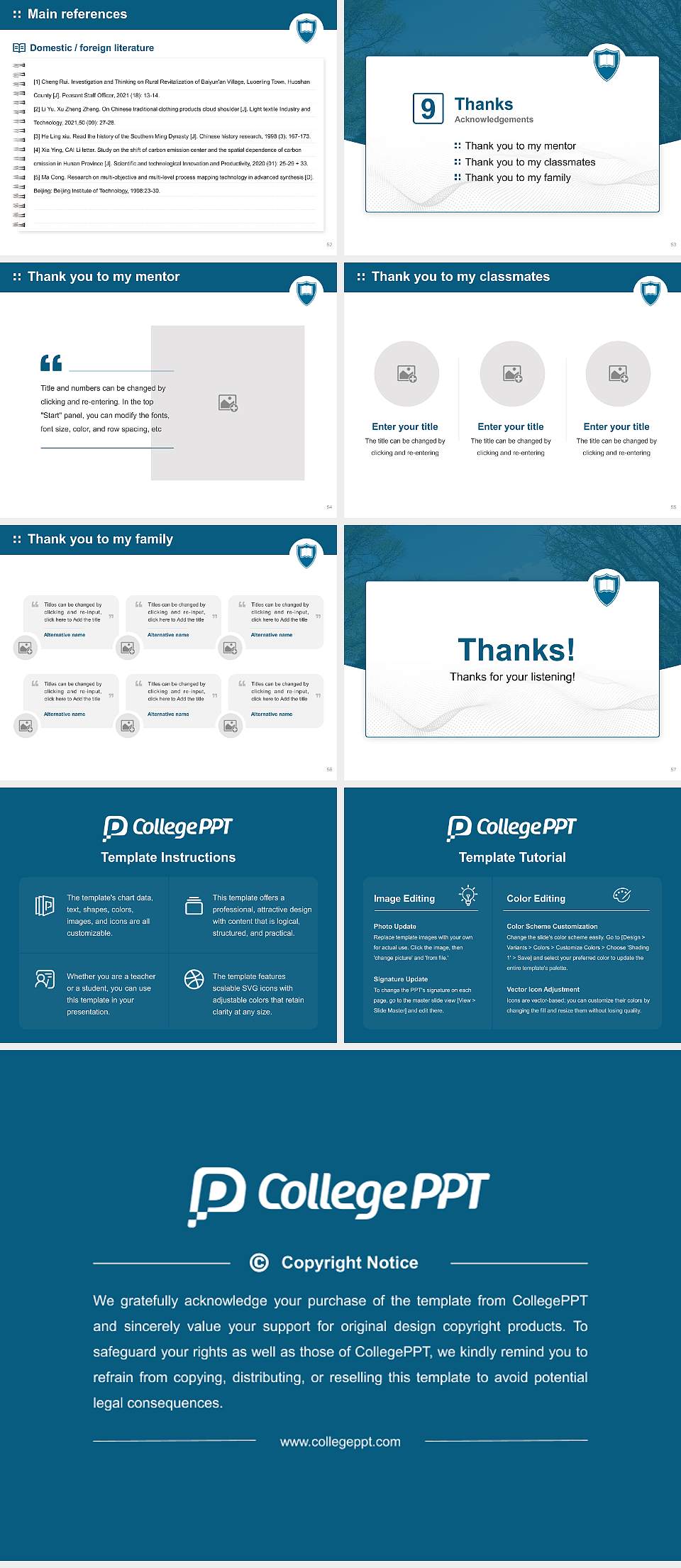 Asbury Theological Seminary Graduation Thesis Defense PPT Template4:3 ratio PPT effect preview image7