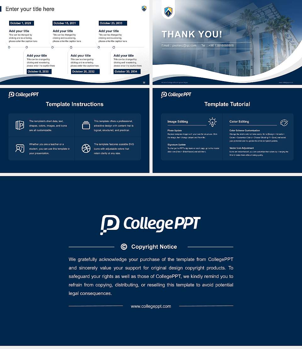 Arizona College of Nursing-Las Vegas Lecture Sharing and Networking Event PPT Template16:9 ratio PPT effect preview image4