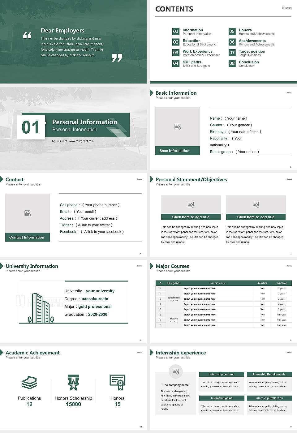 Bais Medrash Toras Chesed Resume PPT Template16:9 ratio PPT effect preview image2