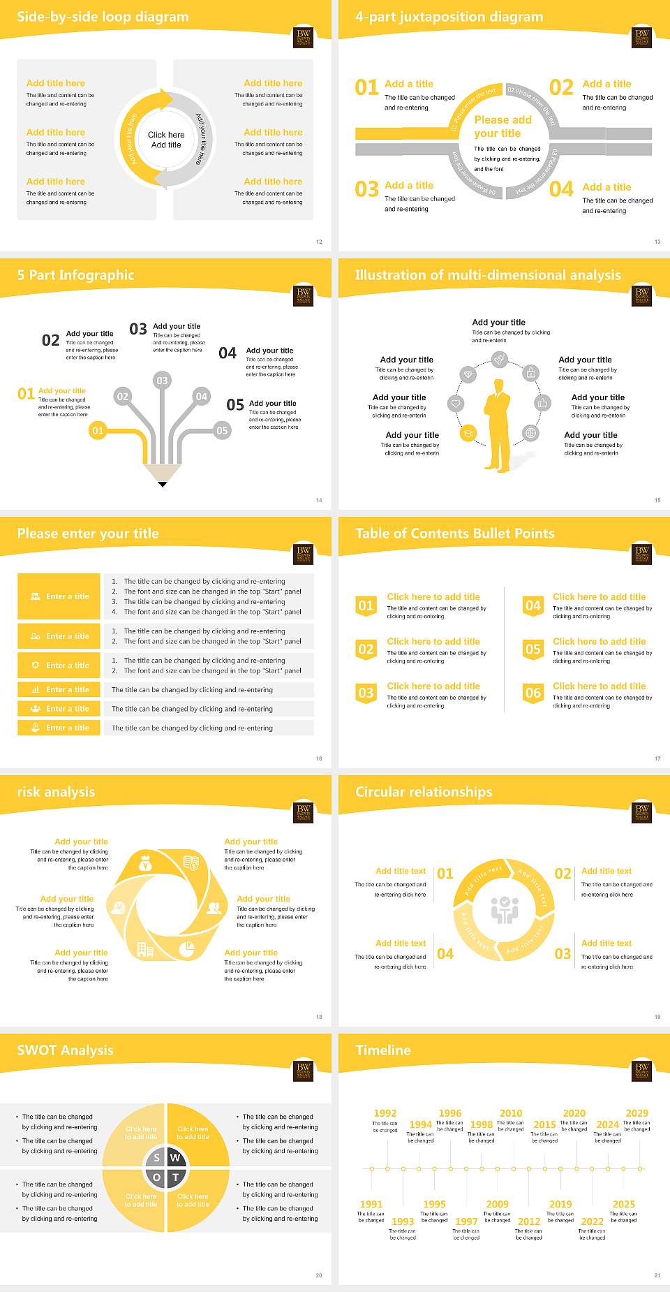 Baldwin Wallace University Academic Presentation/Research Findings Report PPT Template4:3 ratio PPT effect preview image3
