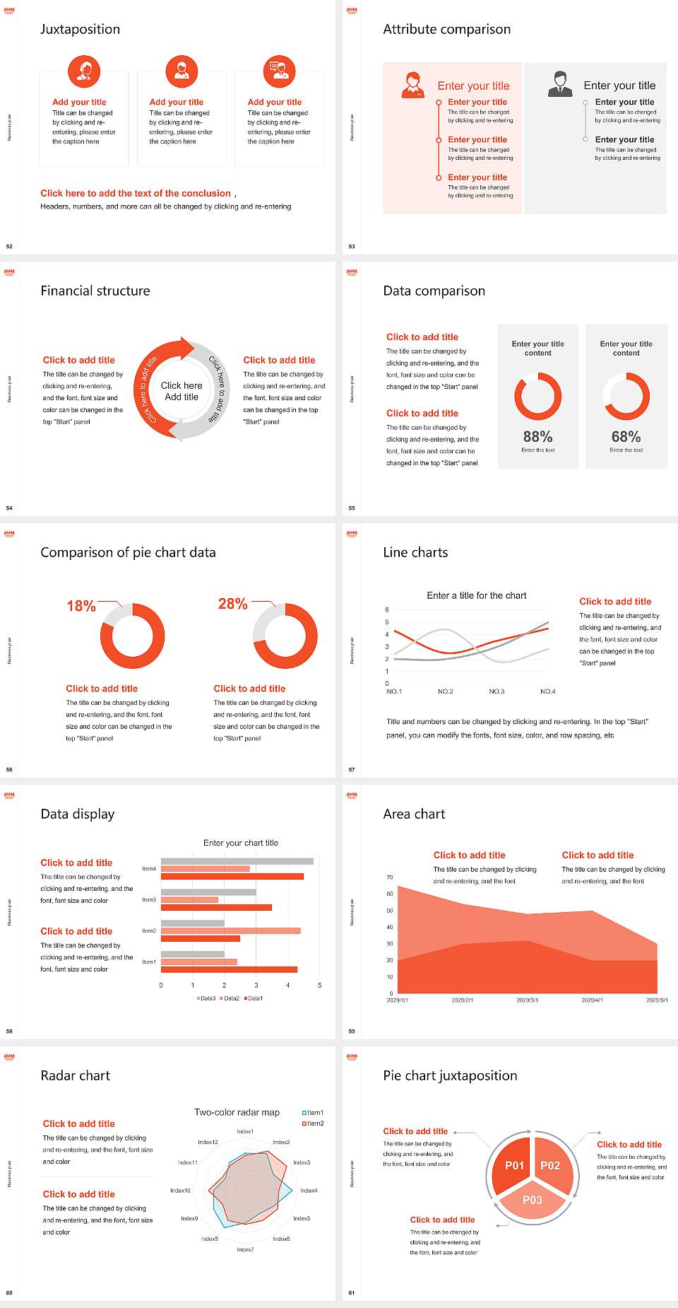 Auburn University at Montgomery Competition/Entrepreneurship Contest PPT Template4:3 ratio PPT effect preview image7